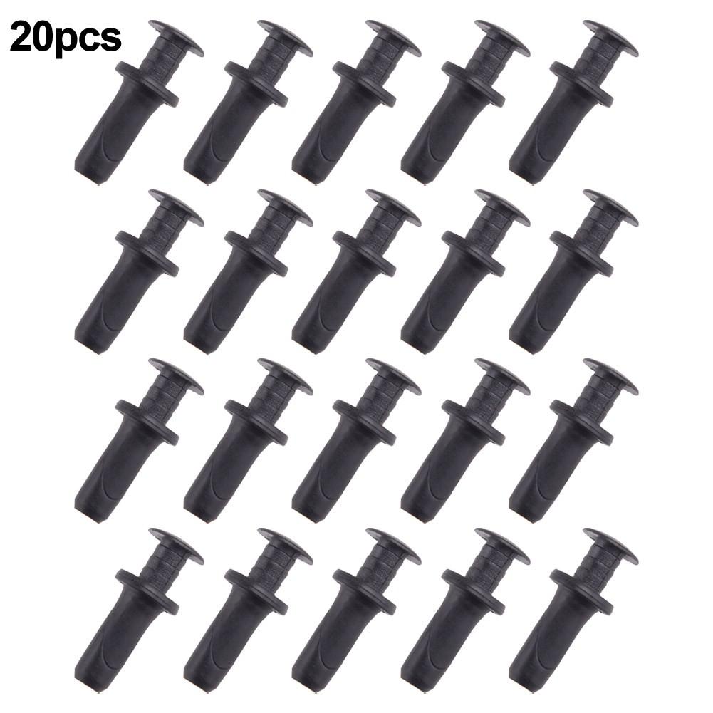 Clips Nylon & Santoprene Rubber Retainer Rivet 20pcs
