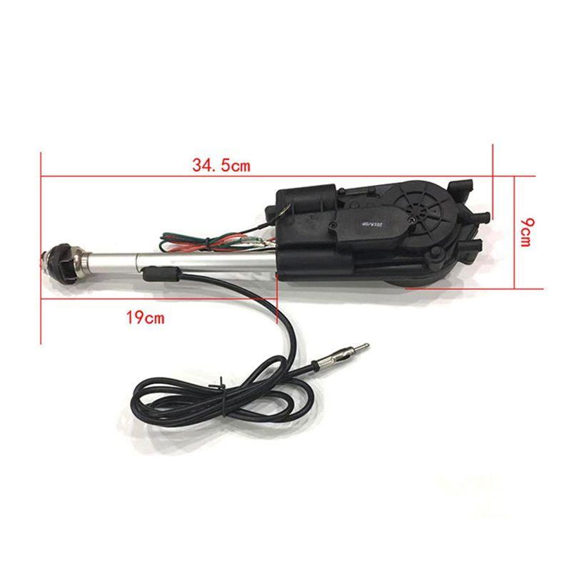 NEW-AM FM Radio Exterior Vehicle For Mercedes W140 W126 W124 W201 Car Automatic Retractable Radio Signal Antenna