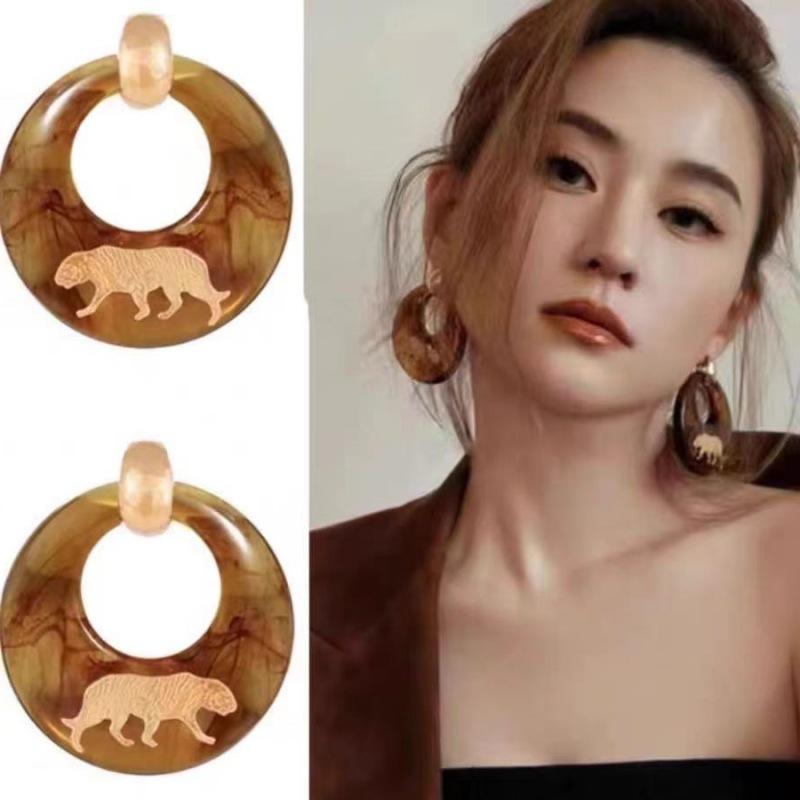 

Серьги JMXD из натурального камня Тигровый глаз для женщин, Минималистичные изящные золотистые пусеты, Ретро эстетика, Украшения для ушей, Серьги с кристаллами для исцеления чакр