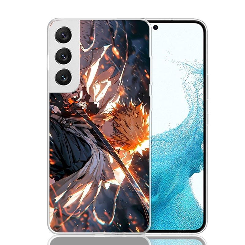 Kurosaki Ichigo Bleach Phone Case For Samsung Galaxy S26 S25 Edge S24 S23 FE S22 Ultra S21 Plus S20 + Fundas Cover Coque Galaxy