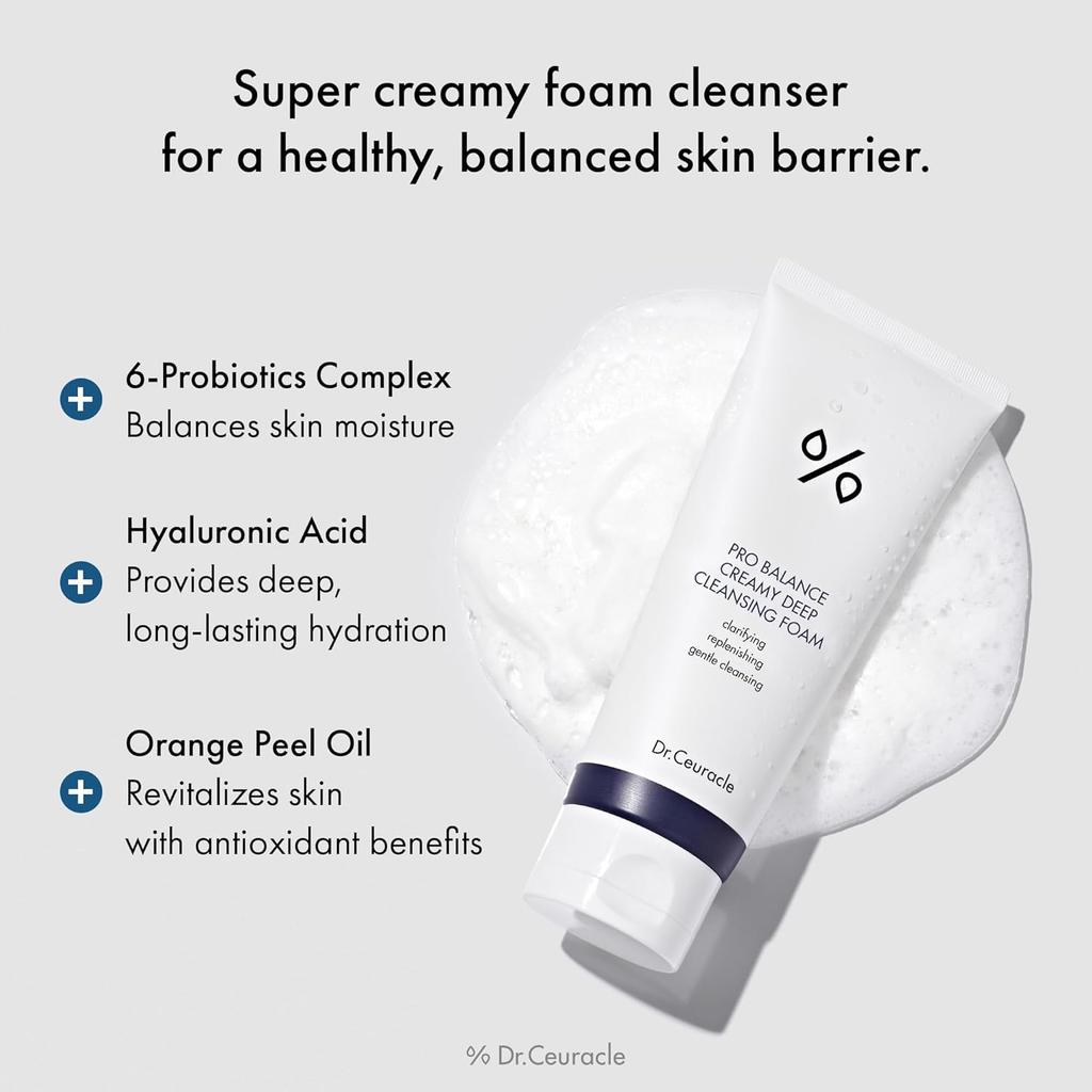 Dr.Ceuracle Pro Balance Creamy Deep Cleansing Foam 150ml