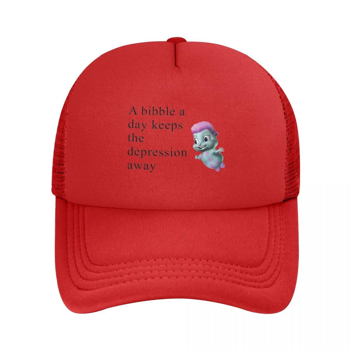 

Bibble Meme Mesh Baseball Caps Snapback Fashion Baseball Hats Breathable Casual Casquette Outdoor Unisex One Size
