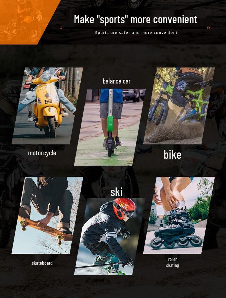 Kids' Motorcycle Balance Bike Armor Set: Knee, Elbow, Chest & Back Protectors.