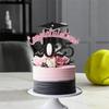 5pcs Glitter Congratulations Cake Card Handmade Graduation Cupcake Toppers  Party Cake Decorations