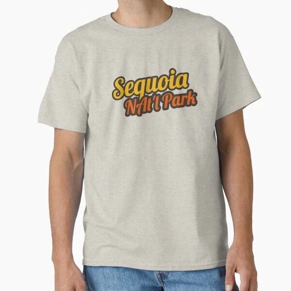 Sequoia National Park Simple Tee Classic Tshirt Made In Usaaus Tshirt S2xl S