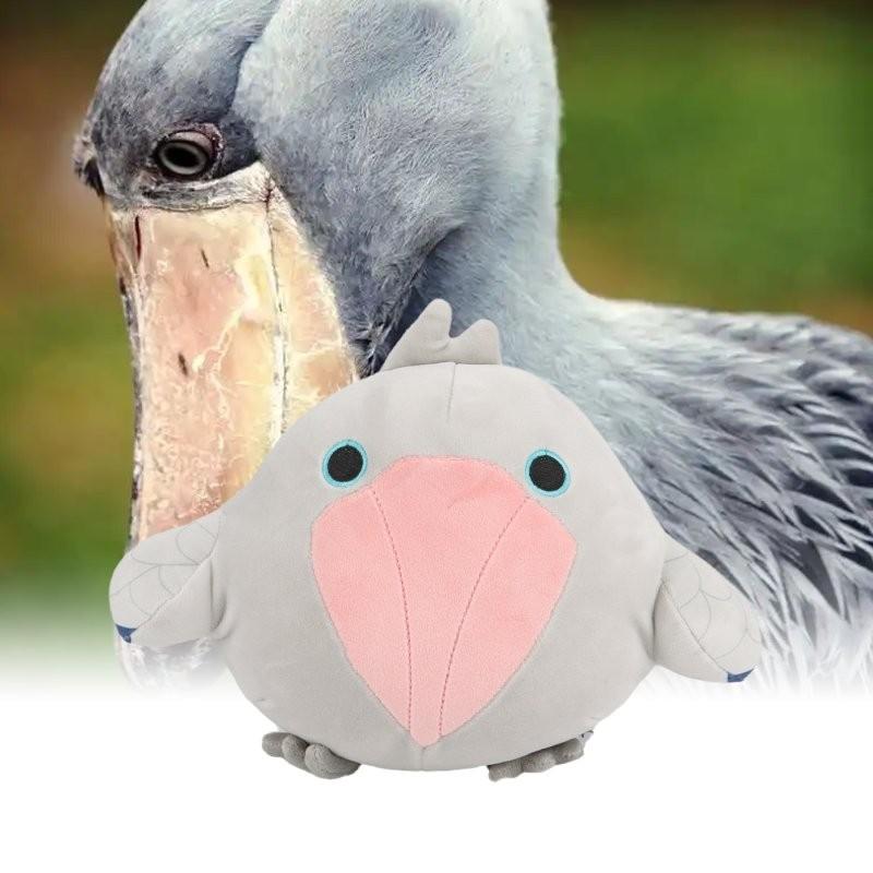 Headed Stork Whale Plush Toy Room Decoration Children Festivals Gift Pp Cotton