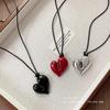 Love Pendant Necklace, Long Style Sweater Chain, Women's Accessory, Collar Chain, Neck Chain, Jewelry
