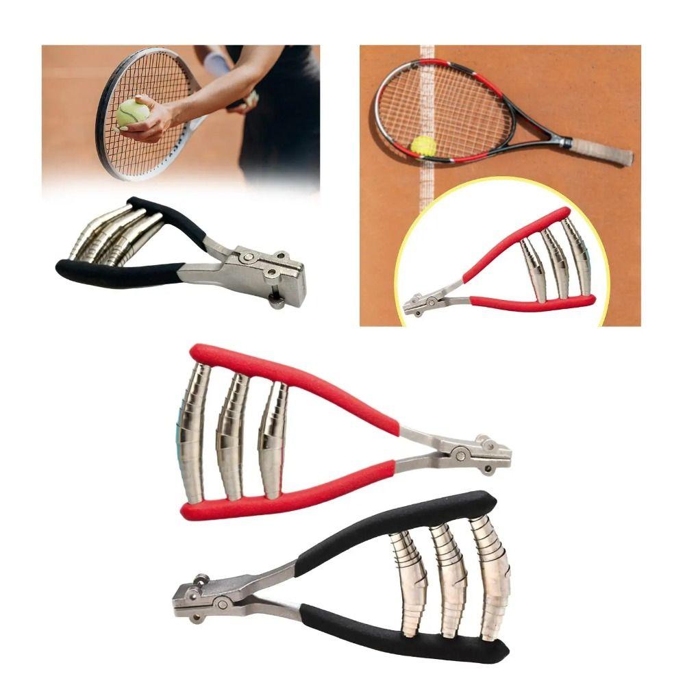 Spring Loaded Sports Starting Clamp 3 Spring Racquet Stringing Clamp Tennis Racquet