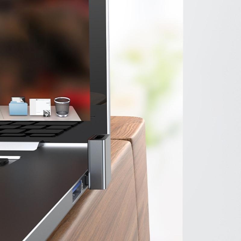 USB3.0 To Type-C Adapter, Aluminum Alloy Male To Female Connector Converter for Headphones, Data Cable, USB Fan Mouse