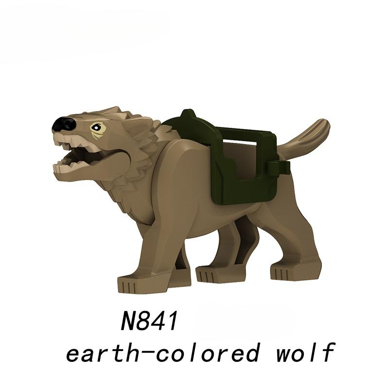 Medieval Series Werewolf Knight Building Block Children's Toys