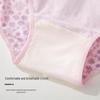 Nanjiren Women's High Waist Cotton Antibacterial Briefs 4-Pack