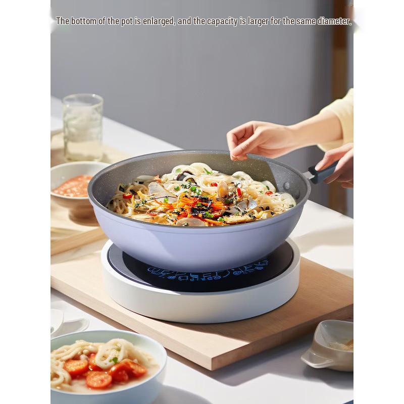 COOKER KING Artisan Purple Series Non-stick Wok