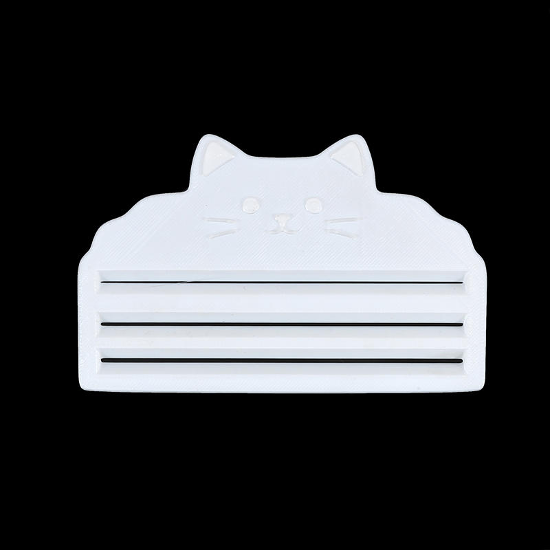 

Cute Cat-Shaped Pet Food Squeezer for Cats And Dogs No-Waste Wet Food Pouch Dispenser Pet Treat Paste Squeezer for Feeding