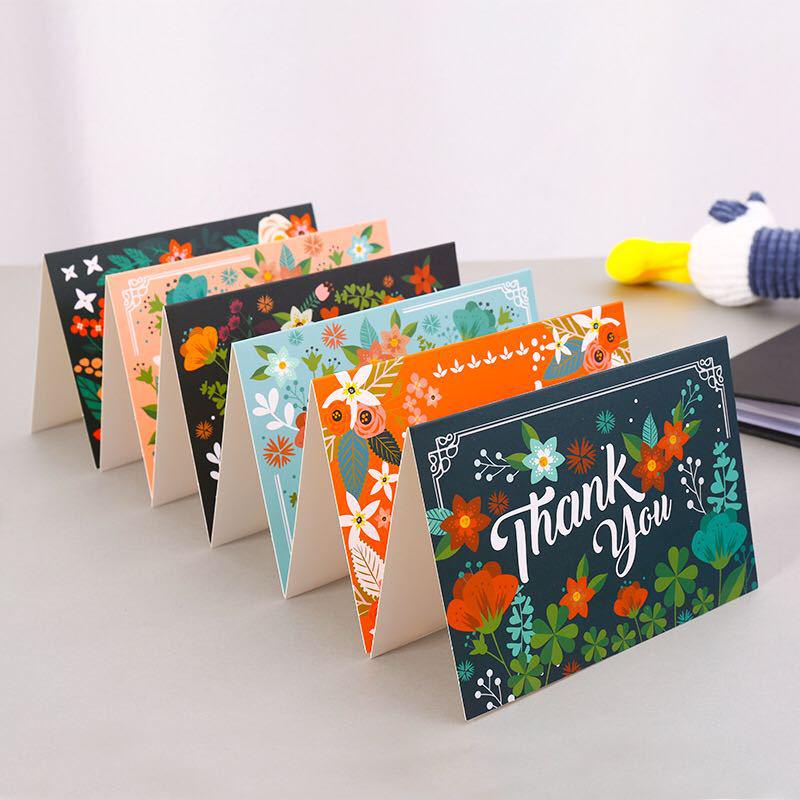 Korean-Style Thank You & Holiday Greeting Card with Free Shipping