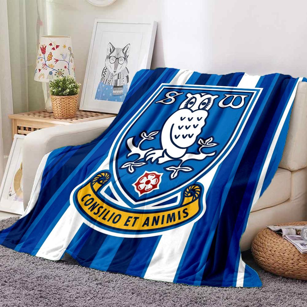 Sheffield Wednesday Flannel Blanket, High quality Comfortable for All Seasons, Home Decor, Warmth and Comfort
