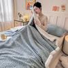 Soft Plush Throw Blanket Sofa Bed Office Nap Winter Warm Fleece Double-Sided Microfiber Velvet