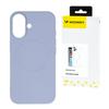 Wozinsky Liquid Silicone Case Magsafe Case for Samsung Galaxy S24 Fe - Purple