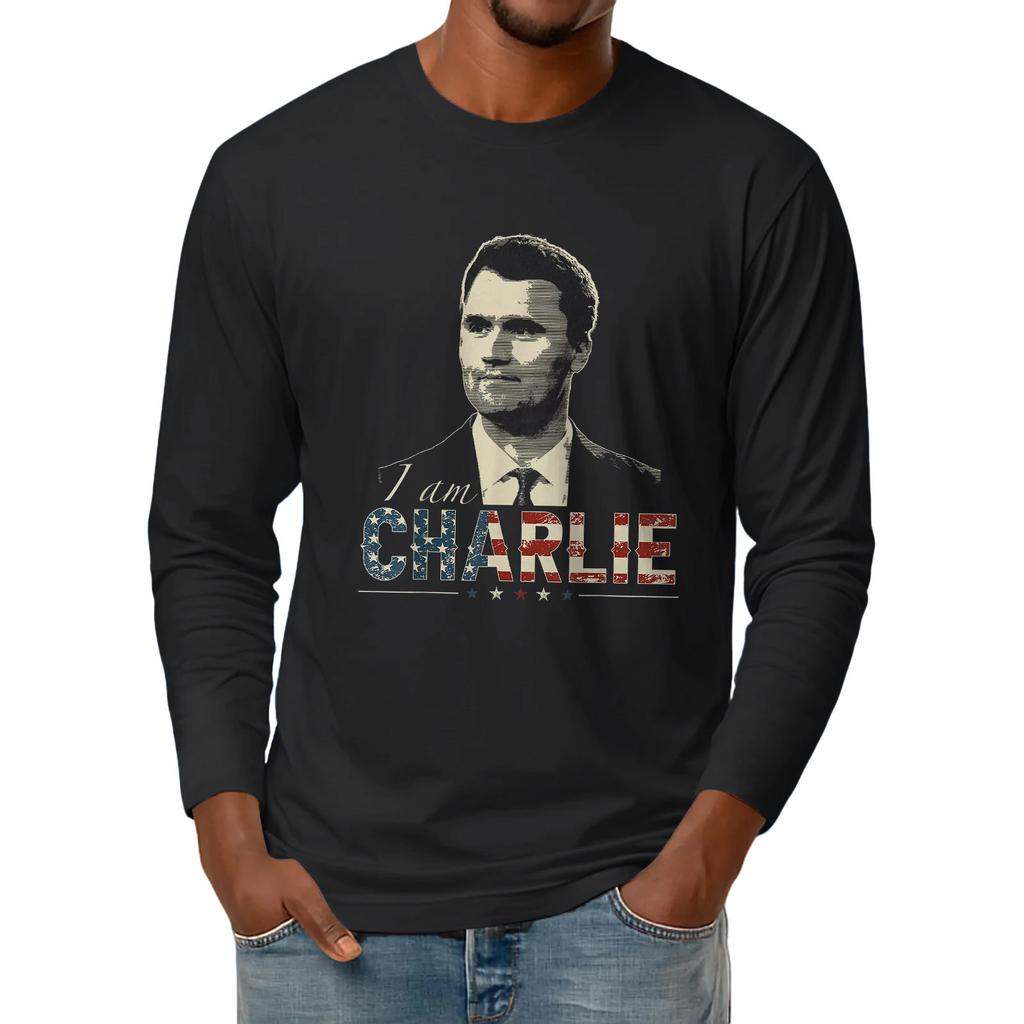 Men's Basic Round Neck Long Sleeve Bottoming Shirt Top
