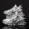 Men's High-Top Blade Sneakers Fashion Sock Collar Athletic Shoes Non-Slip Shock-Absorbing Running Shoes for Outdoor