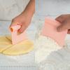 Assorted Color Plastic Pastry Scrapers Safe Edges Dishwasher Safe Colorful Kitchens Dough Tool For Home Cooking
