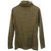 Yohji Yamamoto Made In Japan Long Sleeve High Neck Cut M Olive Women Used