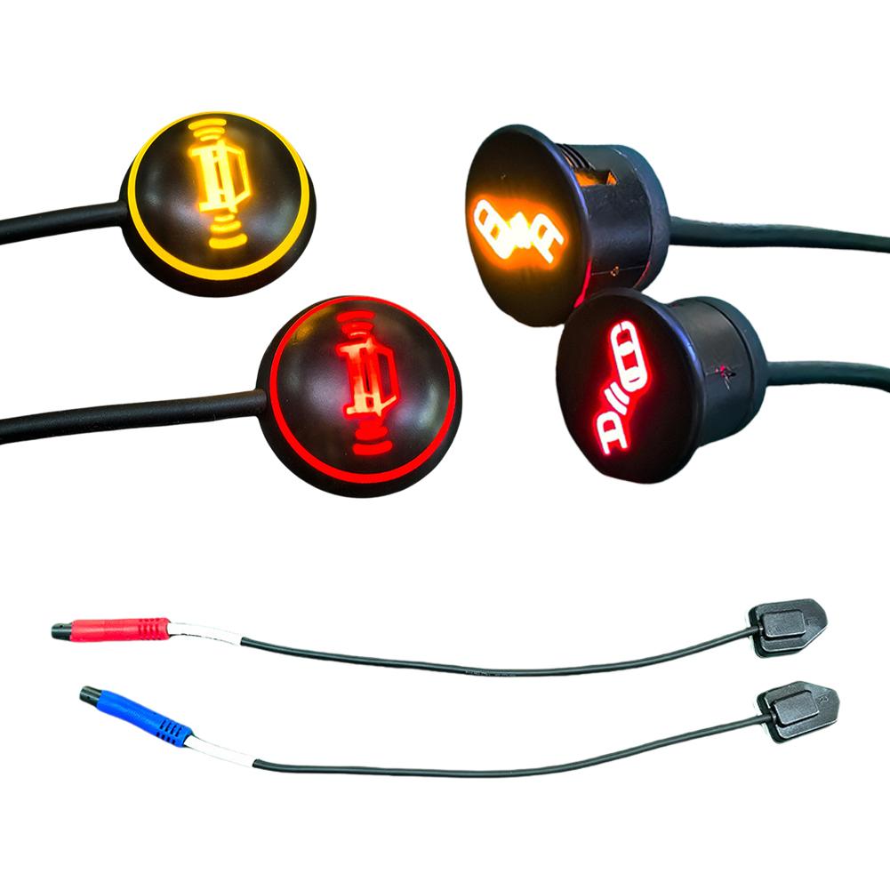 2-Pack Car Blind Spot Detection System With Lane Change Assist, Warning Light Safety Driving Alarm Kit Vehicle Accessories