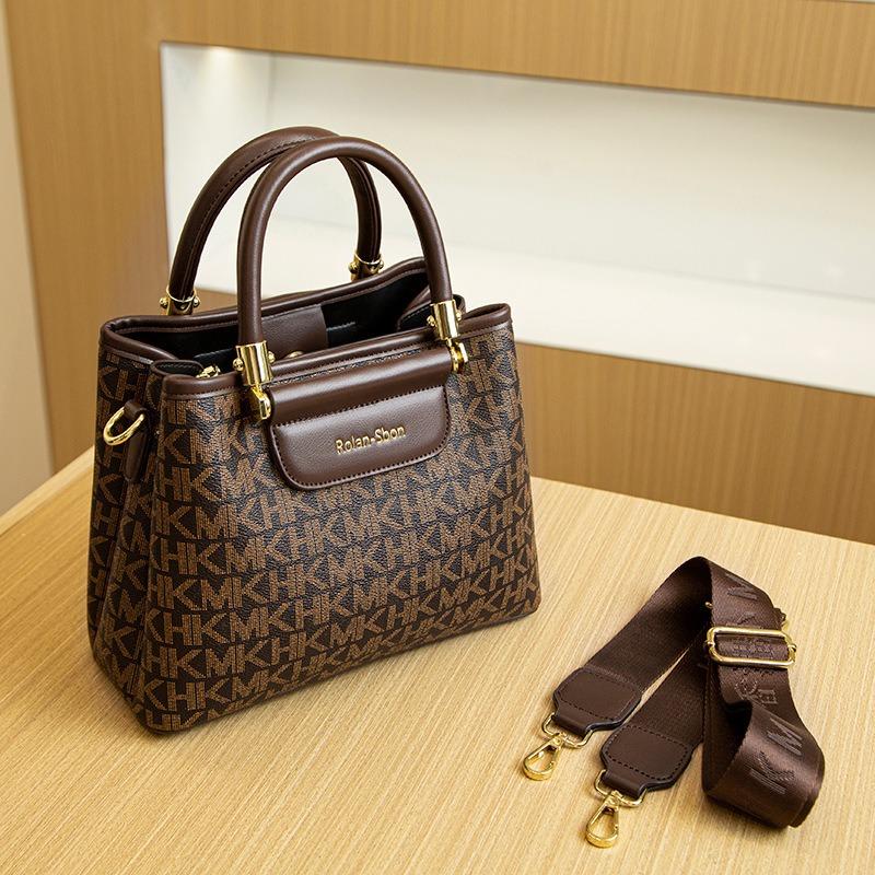 New Atmospheric Handbag Fashionable and Simple Printed Women's Bag Trendy Versatile Shoulder Bag Premium Messenger Bag