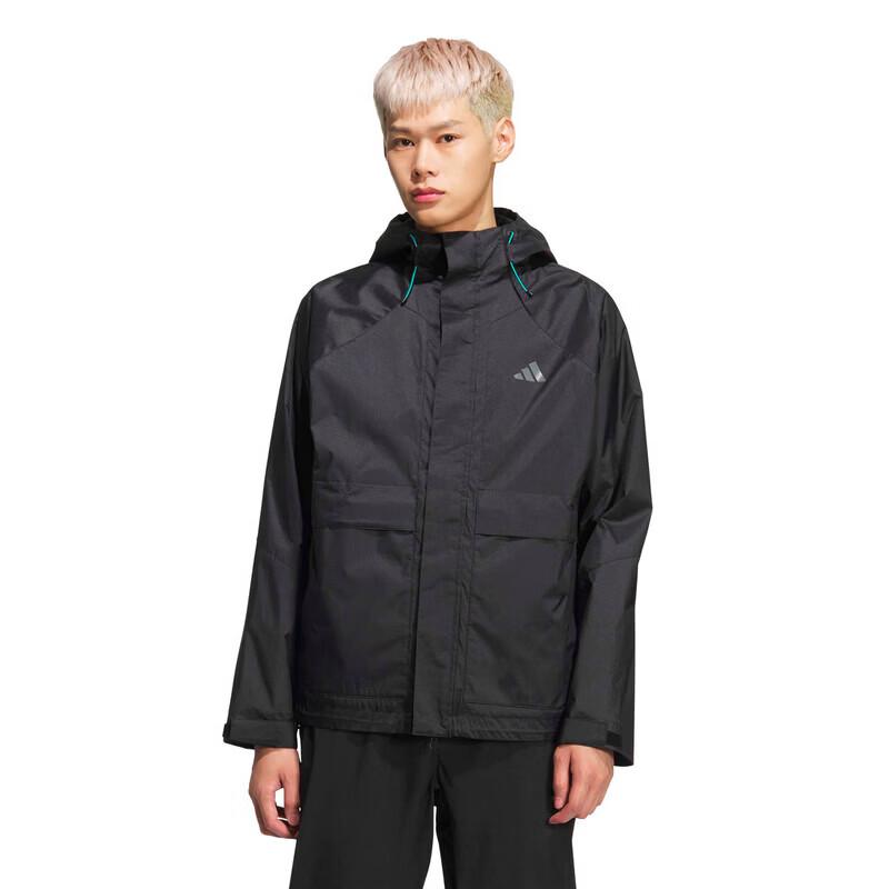 adidas Men s Versatile Hooded Woven Jacket KR2493 S