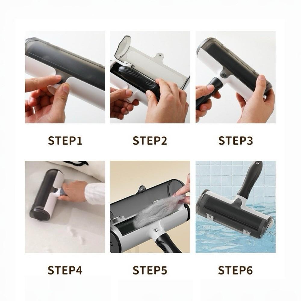 Washable Pet Hair Removal Brush Hanging Type Static Lint Roller Brush  Furniture Cleaning