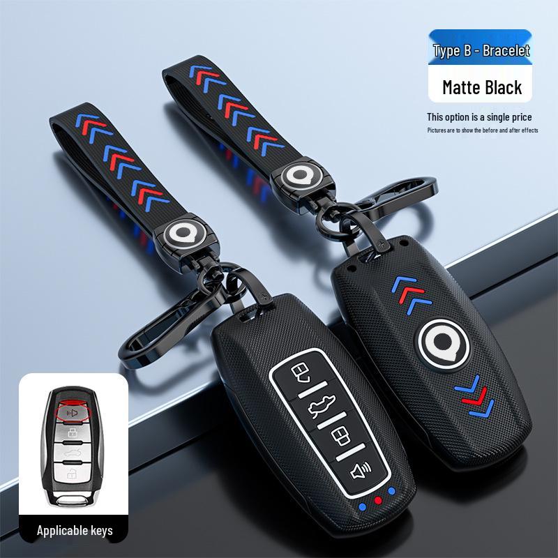 19-21 New Great Wall Cannon Key Fob Cover: Premium Metal Shell, Fits 2.0T Pickup, Personalized Design