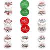 Assorted Christmas Hang Tags: Gift & Decoration Styles Available