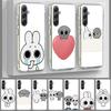 Cute Cartoon K-Kkamang Phone Case for Samsung A17 A37 A57 A07 A16 A26 A36 A56 A06 A02S A12 A22 A32 A52S A04S A14 A24 A34 A54 A03