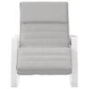 Rocking Chair Light Grey Fabric