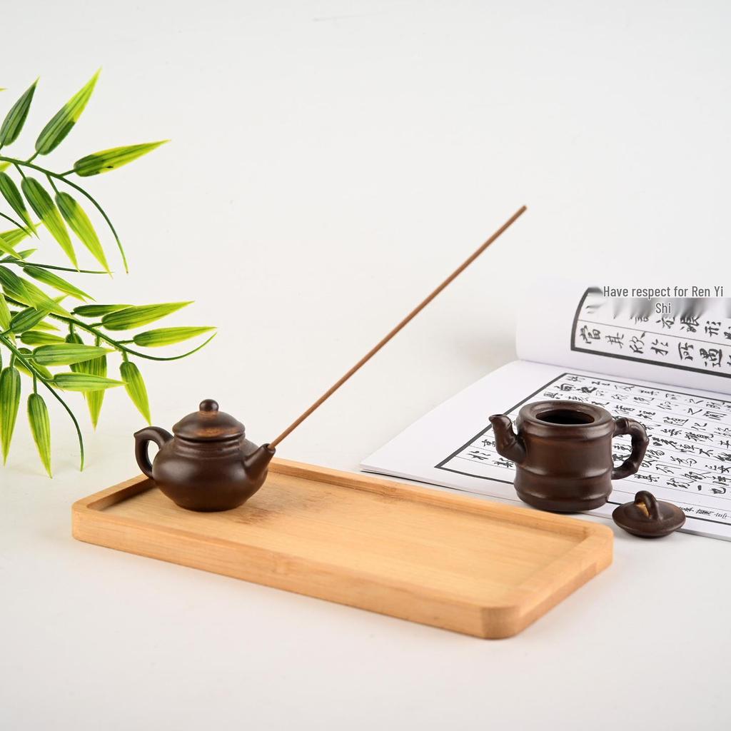 Antique Chinese Sandalwood Incense Holder and Burner - Kodo Accessories for Indoor Use