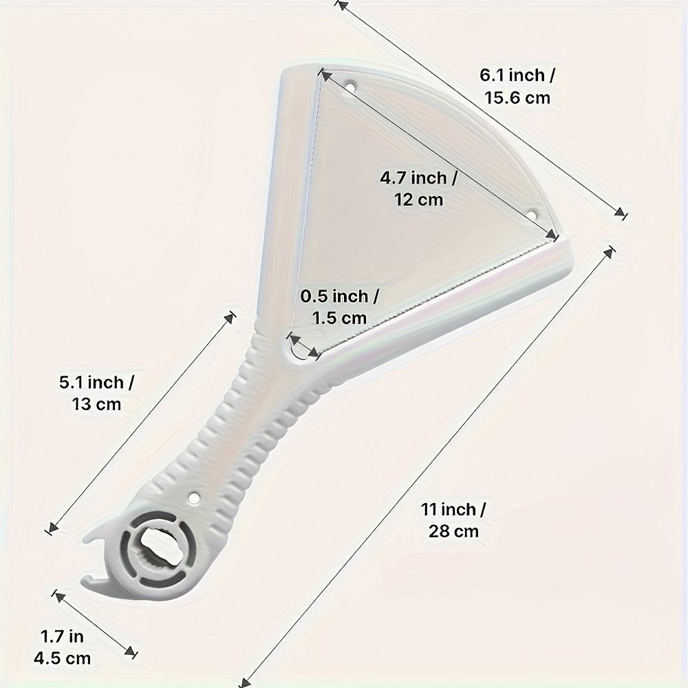 1pc Dual Use Bottle Opener , Cabinet Lid Gripper , Easy Grip Ergonomic Design, Durable Plastic Kitchen Tool for Elderly, Seniors