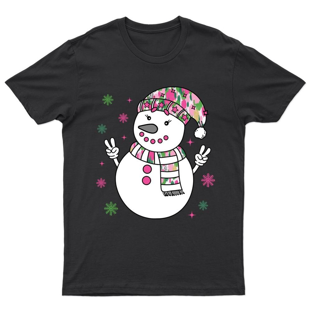 SnowUnisex Christmas Holiday TShirt Unisex Gift Retro Funny Unisexs a