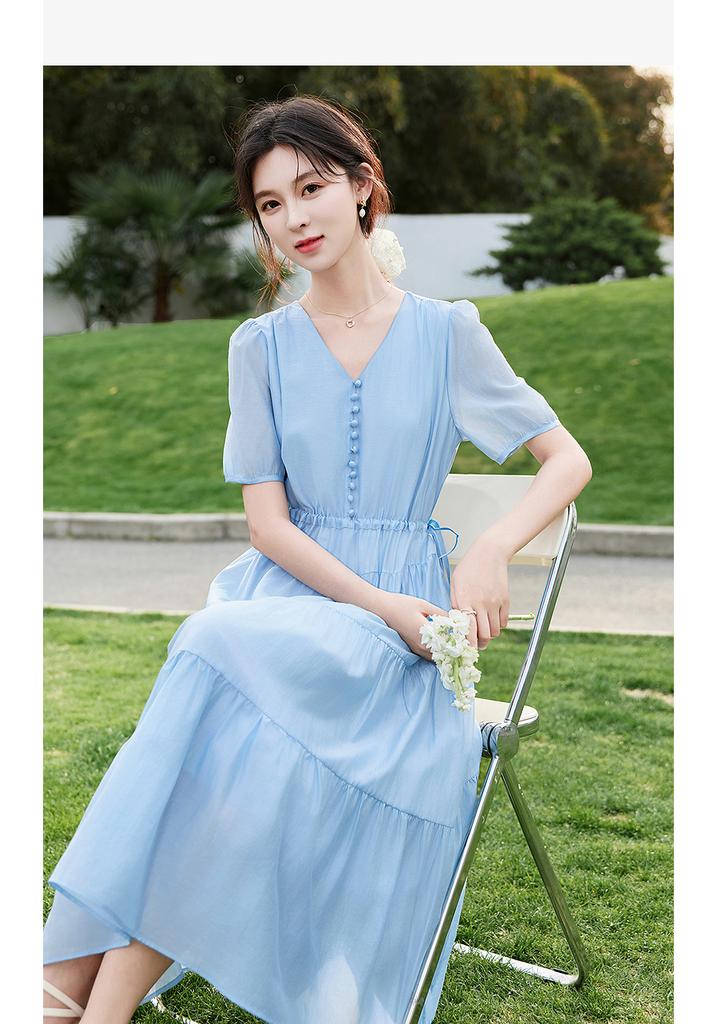 Design Sense Niche Fashionable Temperament Slim Short Dress