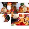 2025 Christmas Decoration for Home Santa Claus Plush Doll 30cm Navidad Party Decor Xmas Ornaments New Year Gift
