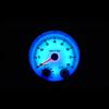3.75" 95mm White Electrical Tachometer RPM Gauge With Internal Shift Light 4 6 8 Cylinders Chrome Rim