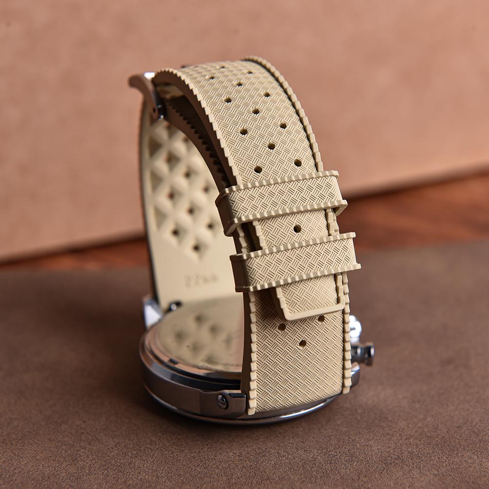 Tropical FKM Rubber Strap Quick Release Watch Band 18m-19m-20mm-21mm-22mm-23m-24mm Rubber Tropical Strap For Oris Seiko Citizen