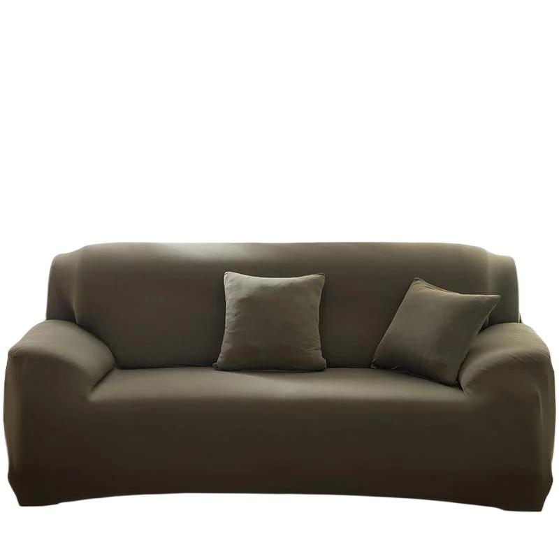 Einfarbige Sofabezüge für Wohnzimmer, elastischer Sofabezug, L-förmiger Eckcouchbezug, Schonbezug, Stuhlschutz, 1/2/3/4-Sitzer