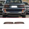 For BMW X7 G07 2019 2020 2026 2026 ABS Black Car Rear Fog Lamp Cover Sticker Car Exterior Accessories