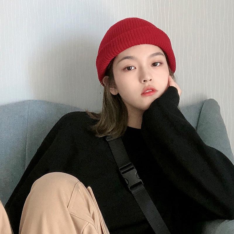 Unisex Chic Knit Beanie Winter Soft Cotton Hat Warm Round Design Top