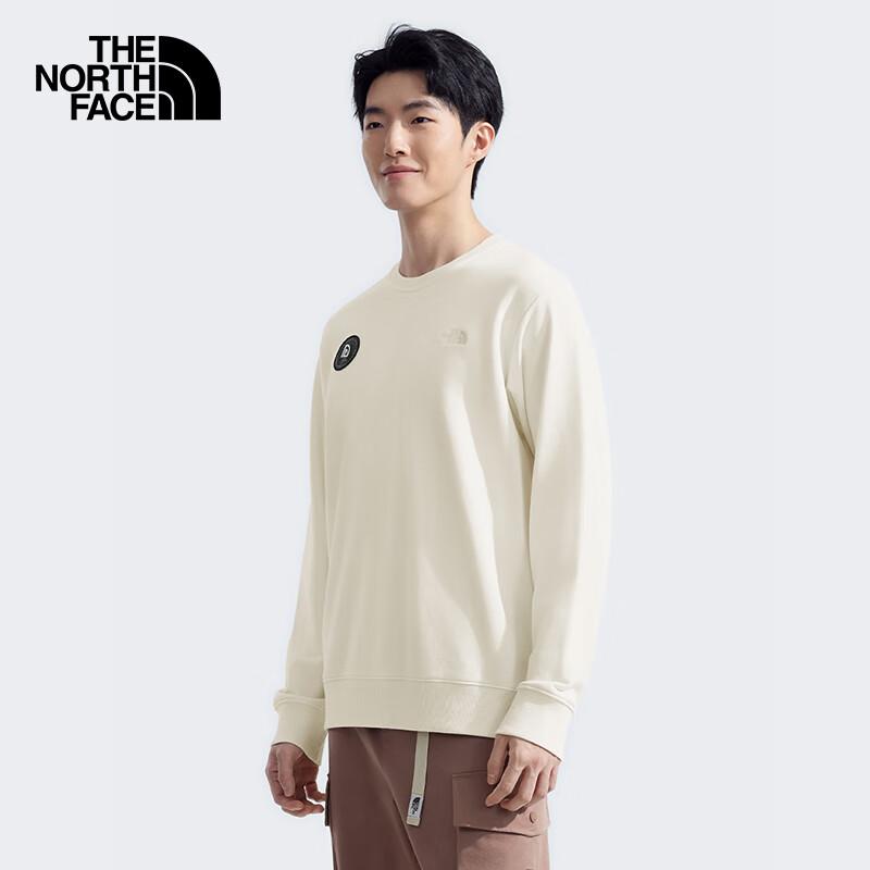 The North Face Unisex Loose Fit Printed Crewneck Sweatshirt XL (180)