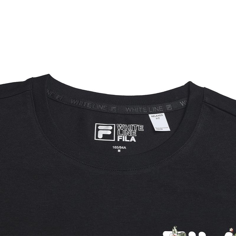 FILA Heritage Antibacterial Cooling Casual Short Sleeve T-Shirt Women tops F61W628105FBK