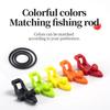 10,20,30pcs Fishing Rod Pole Hook Keeper Lure Bait Holder Lure Accessories Jig Hooks Safety Keeping Holder Fishing Tool