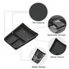 for Nissan Rogue/X-trail T33 2025-2026 Center Control Lower Layer Storage Box Car Accessories Organizer Tidying TPE Black