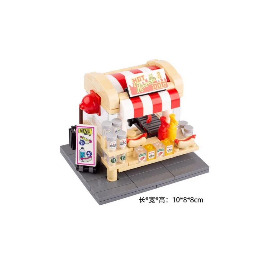 MOC Medieval Building Blocks Set Accessories Smithy Bedroom Table Bar Furniture Kitchen Assembly Boy Toy Mini Bricks K027 DIY