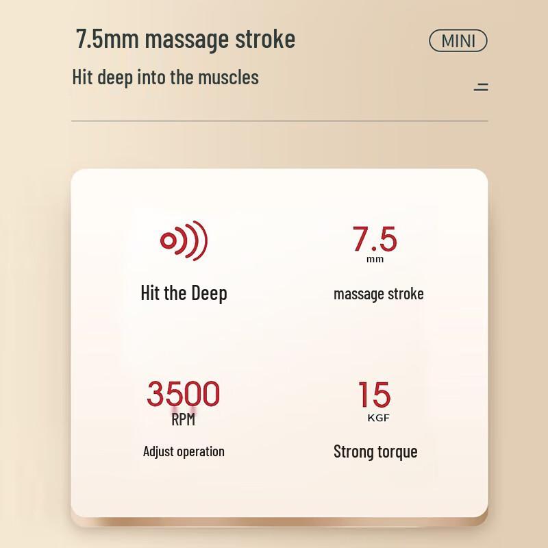 Peak YX91220 Smart Percussion Massage Gun