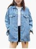 Women's Spring and Autumn Long Sleeve Denim Jacket